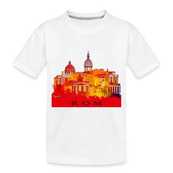 Rome, la ville éternelle - T-shirt bio Premium Enfant - blanc - Devant