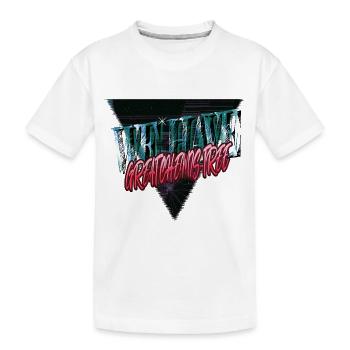 funny gym beard gang sayings jokes animal beard - Kinder Premium Bio T-Shirt - Weiß - Vorne