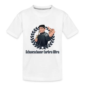 Rieser Grantler // Illustration - Kinder Premium Bio T-Shirt - Weiß - Vorne