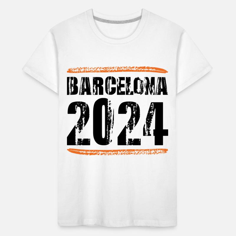 Devis Barcelone 2024 T-shirt bio Premium Enfant