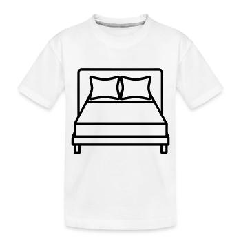 lit - T-shirt bio Premium Enfant - blanc - Devant