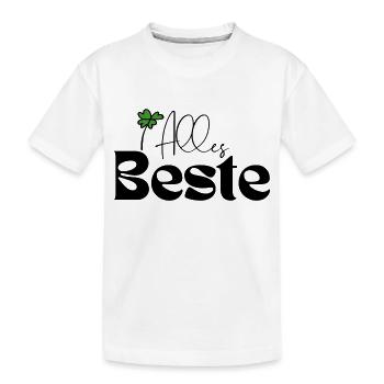 Alles Beste - Kinder Premium Bio T-Shirt - Weiß - Vorne