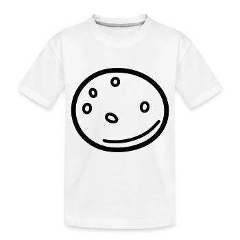 Kartoffel - Kinder Premium Bio T-Shirt - Weiß - Vorne