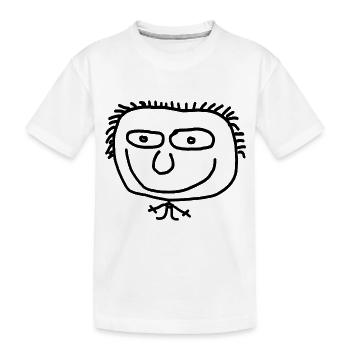MöBy - Légende créée par différents espions au trait - T-shirt bio Premium Enfant - blanc - Devant