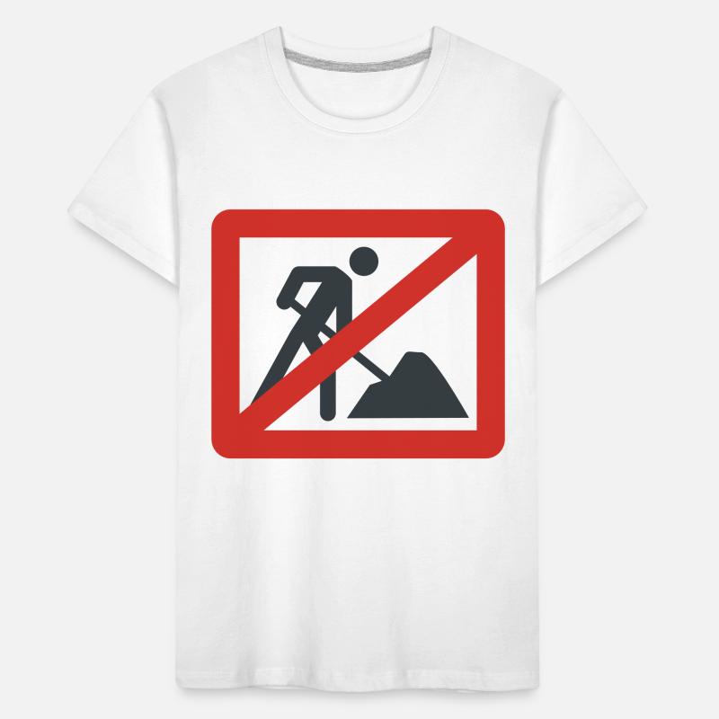 No Work Børne premium T-shirt økologisk