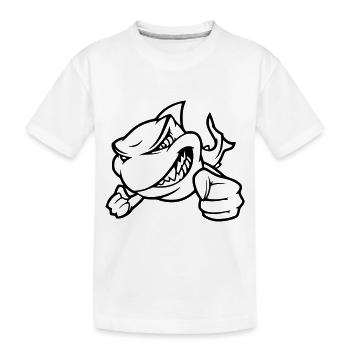 hai für Party, Junggesellenabschied - Kinder Premium Bio T-Shirt - Weiß - Vorne