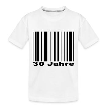 30_jahre - T-shirt bio Premium Enfant - blanc - Devant