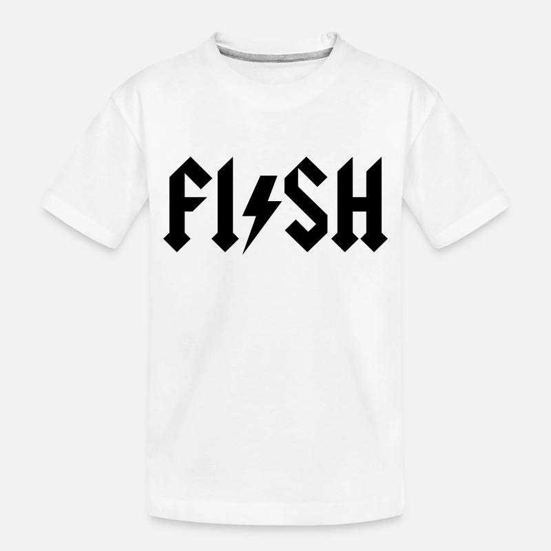 fish - T-shirt bio Premium Enfant - blanc