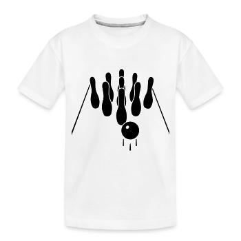 Skittles - Kids' Premium Organic T-Shirt - white - Front