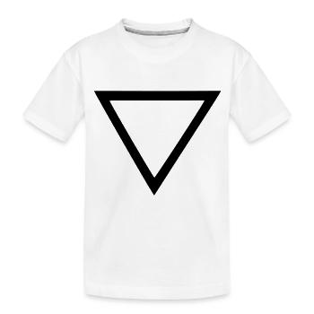 wasser - Kinder Premium Bio T-Shirt - Weiß - Vorne
