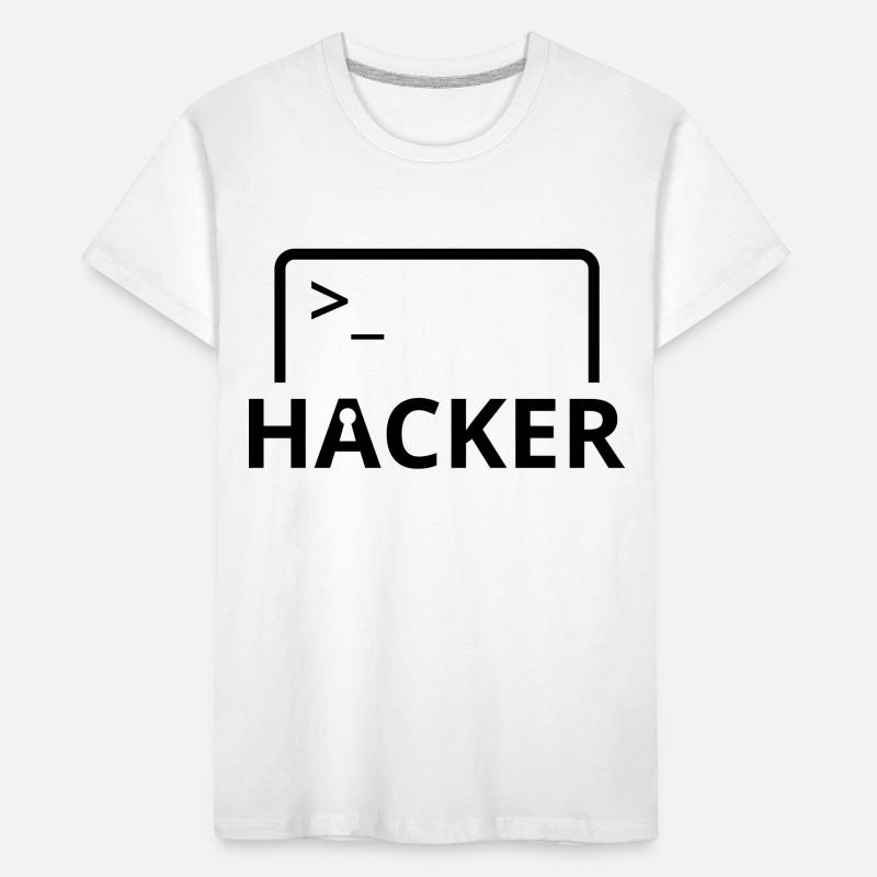 Hacker programmeur informatique T-shirt bio Premium Enfant