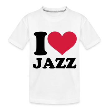 Jazz - T-shirt bio Premium Enfant - blanc - Devant