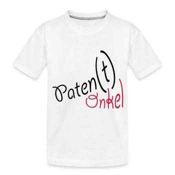 Parrain - T-shirt bio Premium Enfant - blanc - Devant