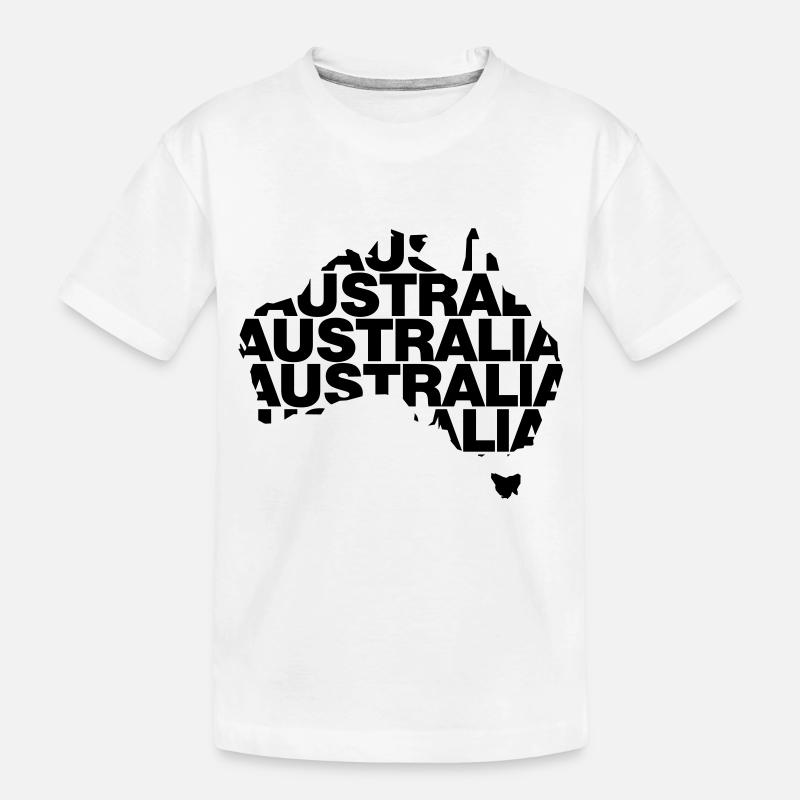 Australia - T-shirt bio Premium Enfant - blanc