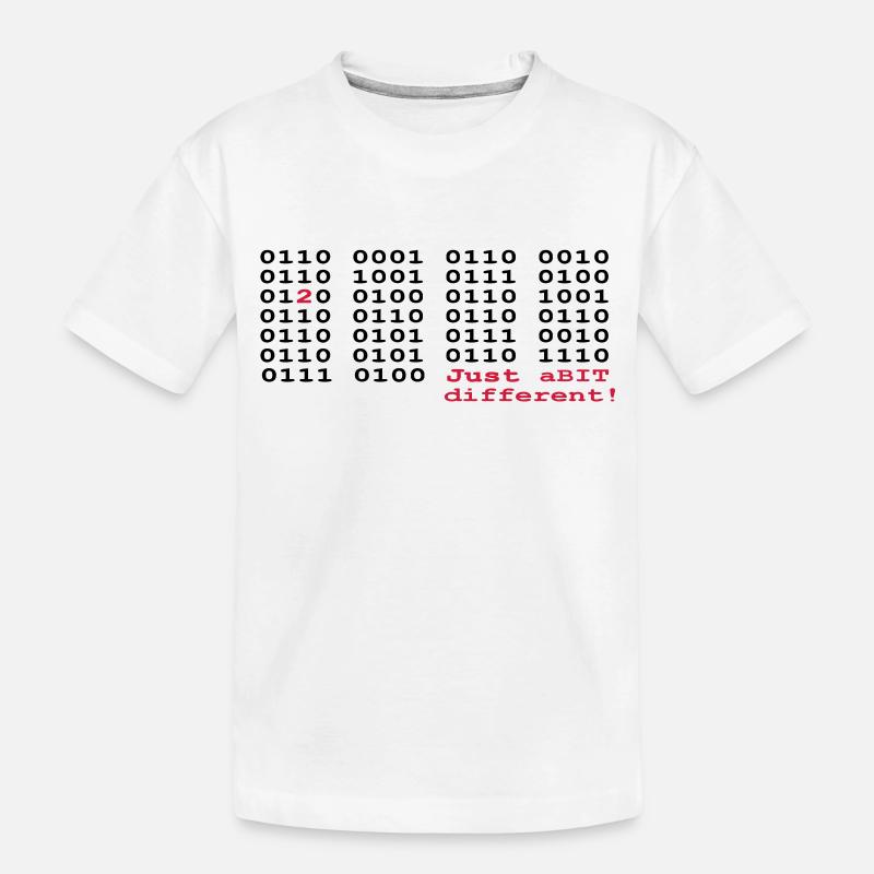 Juste un peu différente (2) - T-shirt bio Premium Enfant - blanc