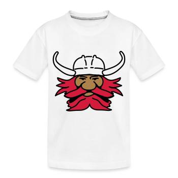 wickinger_3c - Kids' Premium Organic T-Shirt - white - Front