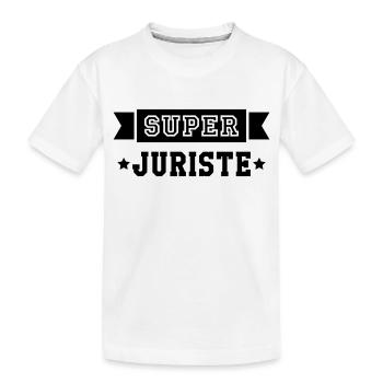 Juge / Juriste / Justice / Droit / Tribunal - T-shirt bio Premium Enfant - blanc - Devant