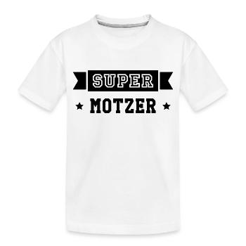 Motzer Motzerin meckern Nörgler Nörglerin motzig - Kinder Premium Bio T-Shirt - Weiß - Vorne