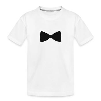 Noeud - Mariage Costume de bébé costume de mariage - T-shirt bio Premium Enfant - blanc - Devant