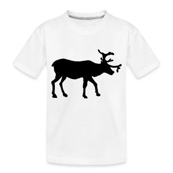 Renne - T-shirt bio Premium Enfant - blanc - Devant