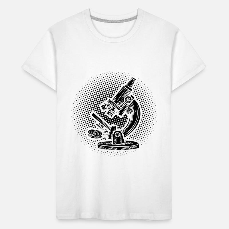 Biologist | Microscope Biology Study Gift Idea Kids' Premium Organic T-Shirt