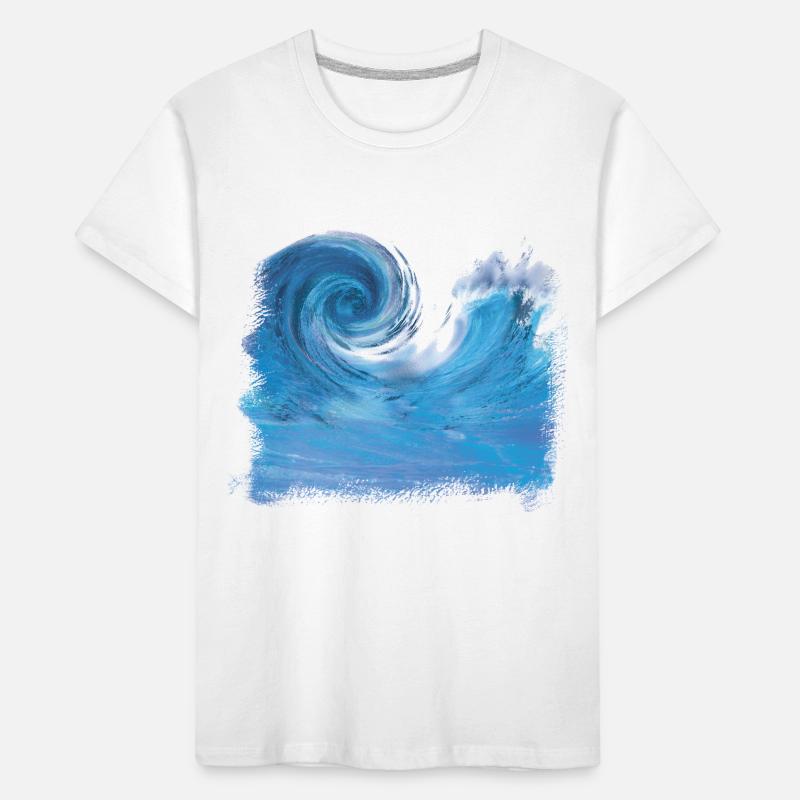 Graphiques Wave T-shirt bio Premium Enfant