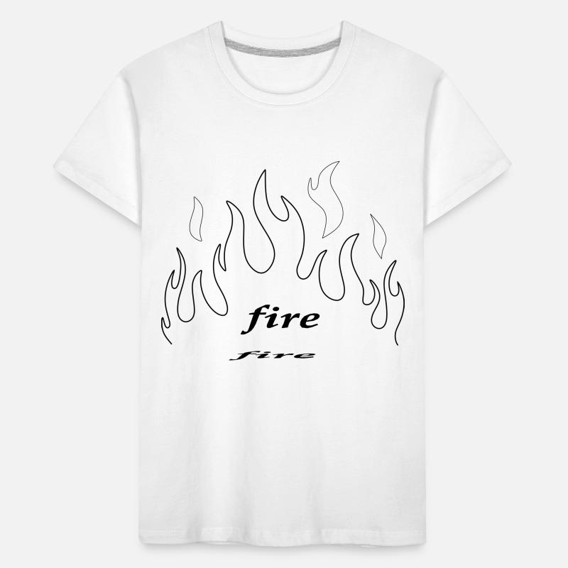 fire & flame Kinder Premium Bio T-Shirt