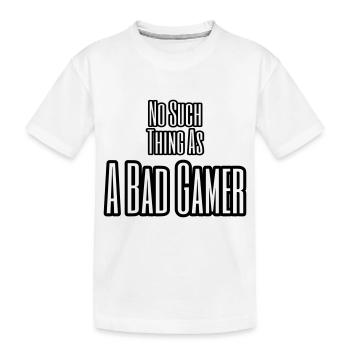 PAS DE MAUVAIS JOUEUR - T-shirt bio Premium Enfant - blanc - Devant