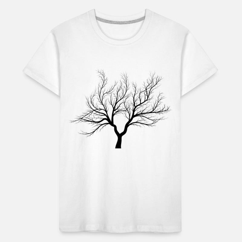 Baum mit Statement Kinder Premium Bio T-Shirt