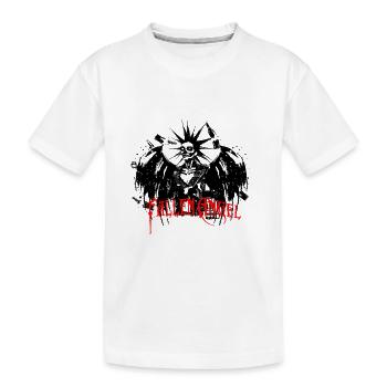Evil Punk Fallen Angel Graphismes Fallen Angel Inscription - T-shirt bio Premium Enfant - blanc - Devant