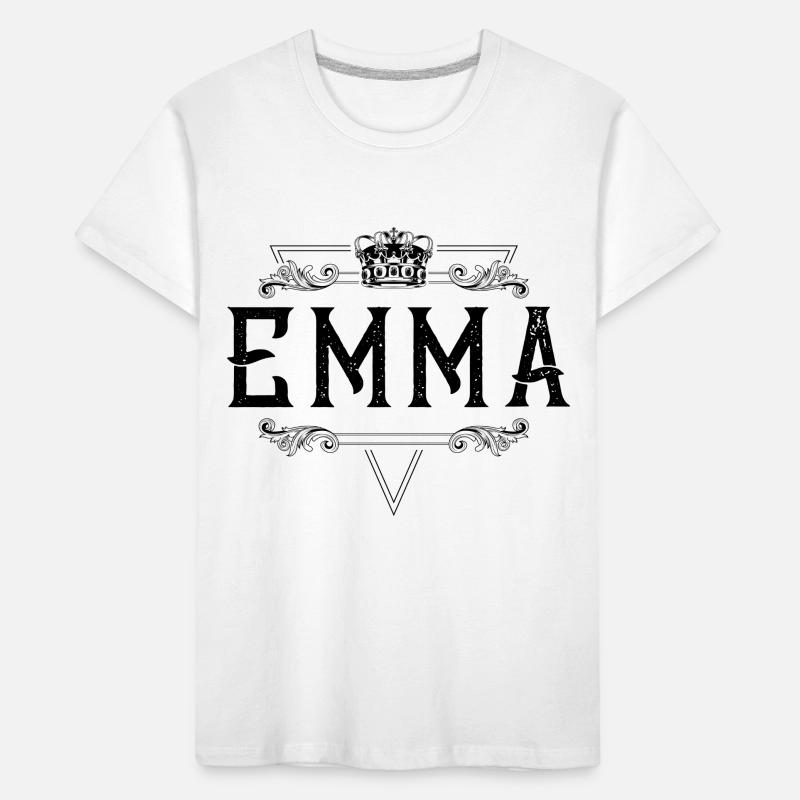 Nom Emma T-shirt bio Premium Enfant
