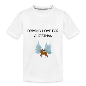 Christmas - Kinder Premium Bio T-Shirt - Weiß - Vorne