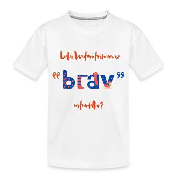 Design de Noël amusant pour tout le monde! - T-shirt bio Premium Enfant - blanc - Devant