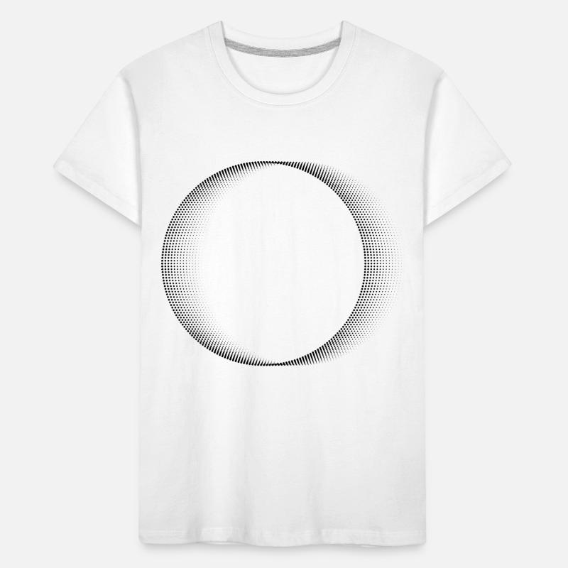 Circle pattern Kids' Premium Organic T-Shirt