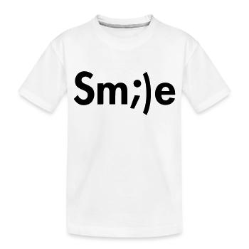 SMILE - T-shirt bio Premium Enfant - blanc - Devant