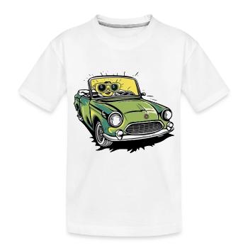 Lise en cabriolet - T-shirt bio Premium Enfant - blanc - Devant