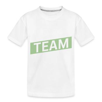 Bachelor Team - Kinder Premium Bio T-Shirt - Weiß - Vorne