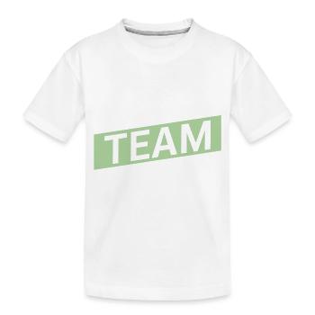 Climbing Team - Kinder Premium Bio T-Shirt - Weiß - Vorne