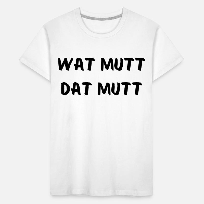 Wat mutt dat mutt Kinder Premium Bio T-Shirt