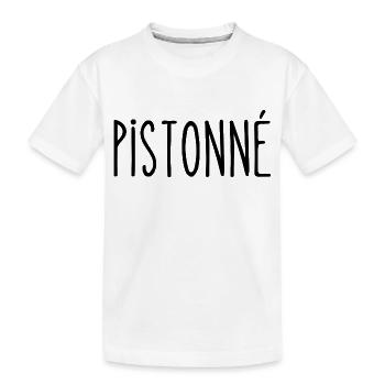 pistonné - T-shirt bio Premium Enfant - blanc - Devant