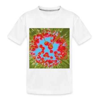 TULIPES - T-shirt bio Premium Enfant - blanc - Devant