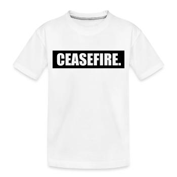 Ceasefire - T-shirt bio Premium Enfant - blanc - Devant