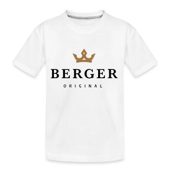 Berger - T-shirt bio Premium Enfant - blanc - Devant