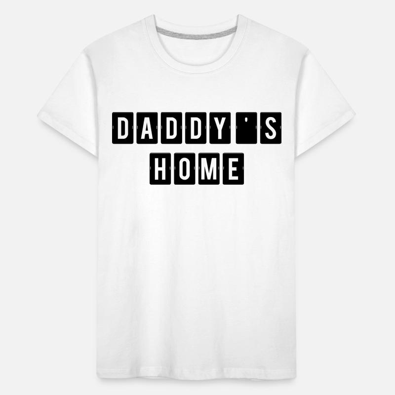 Daddy's Home Kids' Premium Organic T-Shirt