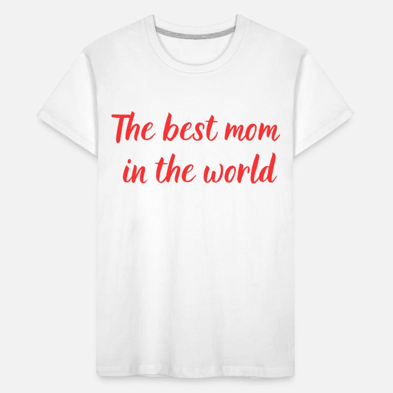 Beste Mutter Kinder Premium Bio T-Shirt