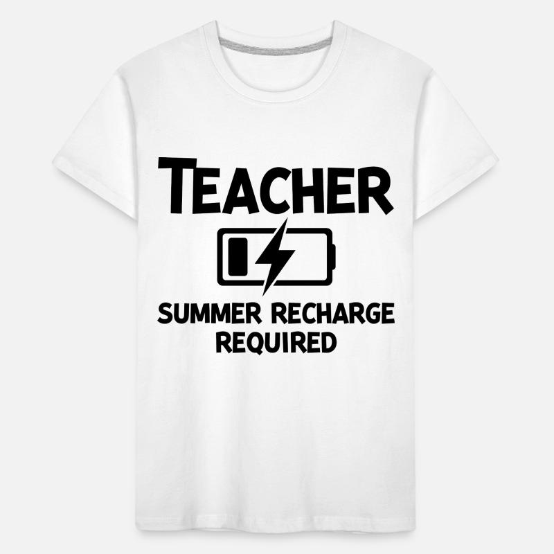 Recharge d’été pour les enseignants T-shirt bio Premium Enfant