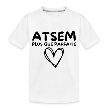 ATSEM plus que parfaite, c’est moi - T-shirt bio Premium Enfant - blanc - Devant