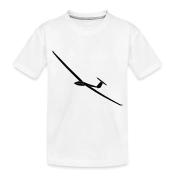 LS6 15m - Kinder Premium Bio T-Shirt - Weiß - Vorne
