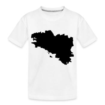 Bretagne - T-shirt bio Premium Enfant - blanc - Devant