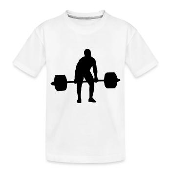 Umsetzen Zug - Kinder Premium Bio T-Shirt - Weiß - Vorne